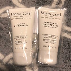 Two deluxe samples of Leonor Greyl haircare